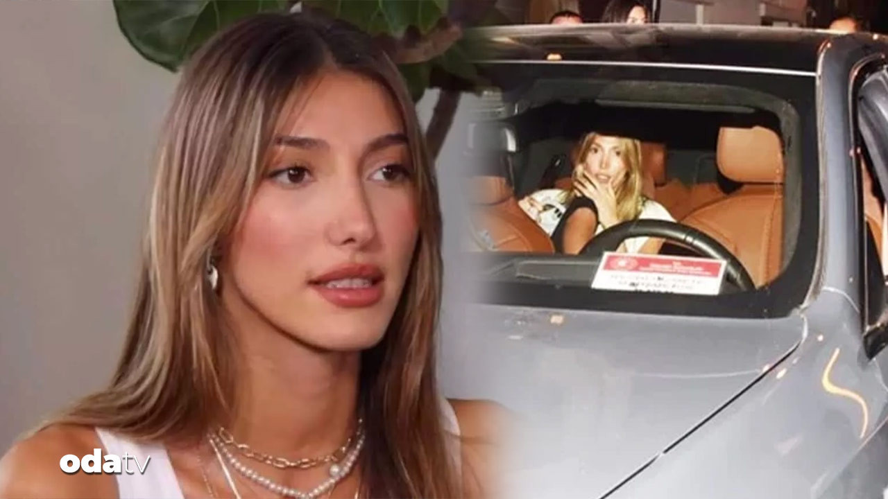 eski miss turkey sevval sahin resmi hizmete mahsus aracla bebekte E8hTVGF5