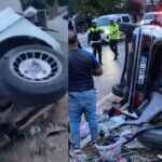 D-400 Karayolu’nda Feci Kaza: İki Araçtan Biri İkiye Ayrıldı