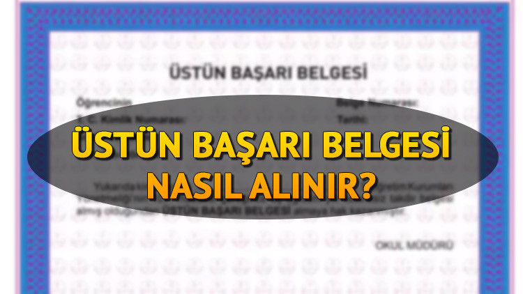 Üstün başarı belgesi nasıl alınır? MEB üstün başarı belgesi kimlere verilir, şartları neler? İşte okullarda üstün başarı belgesi alma koşulları!