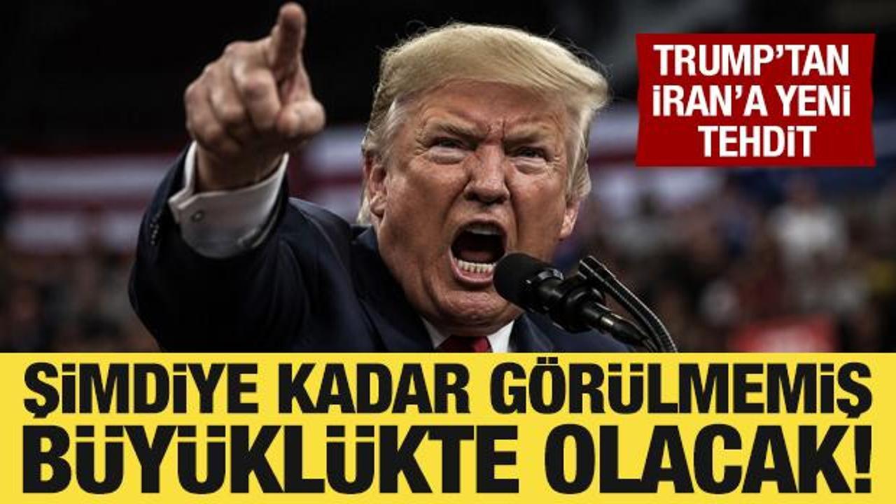 Trump’tan İran açıklaması: Şimdiye kadar görülmemiş büyüklükte saldırı planlıyorum Haber gorseli