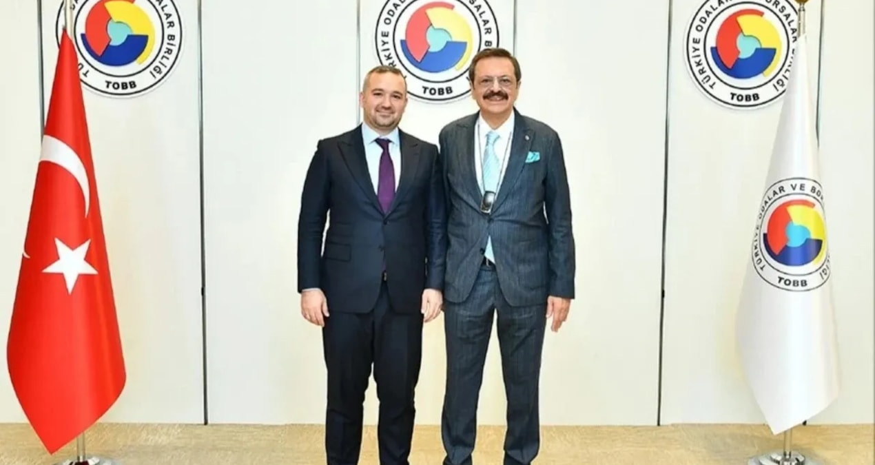 TOBB Başkanı, Merkez Bankası Başkanı Karahan ile görüştü Img