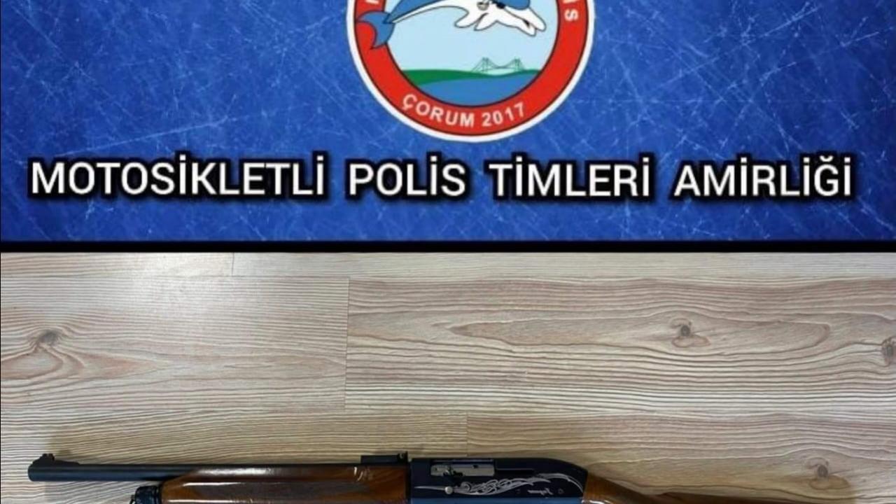 Çorum’da polisten dev huzur ablukası: Aranan firariler ve cephanelik yakalandı! Img